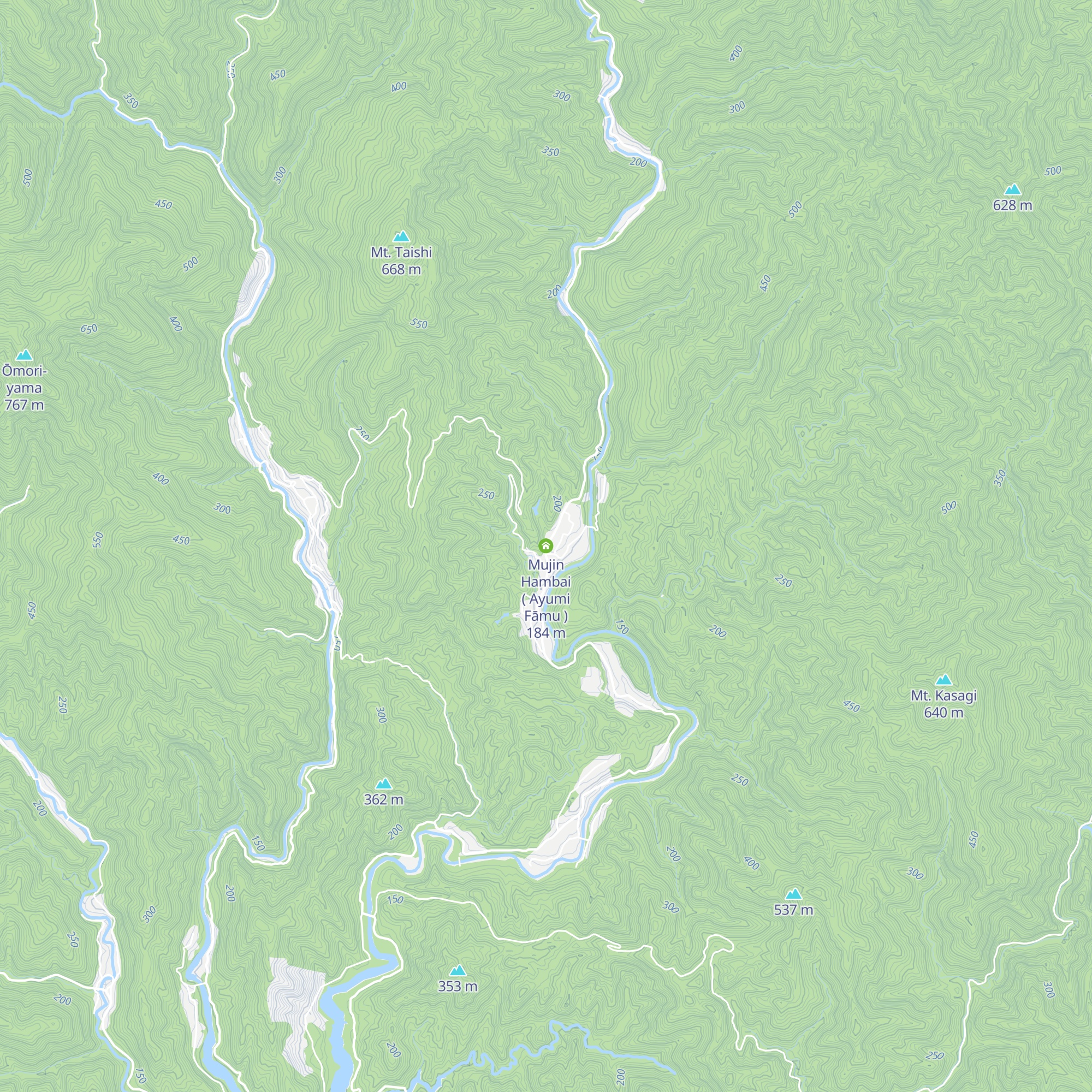 Mujin Hambai ( Ayumi Fāmu ) map