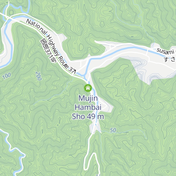 Map of Mujin Hambai Sho