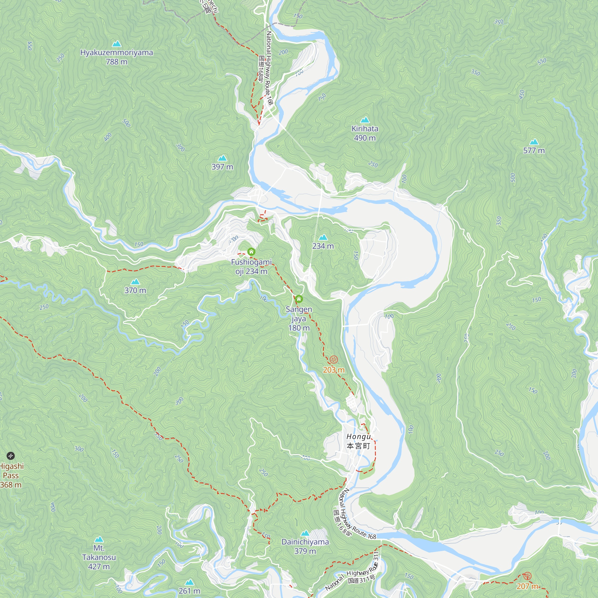 Sangen jaya map