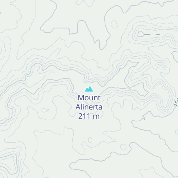Map of Mount Alinerta