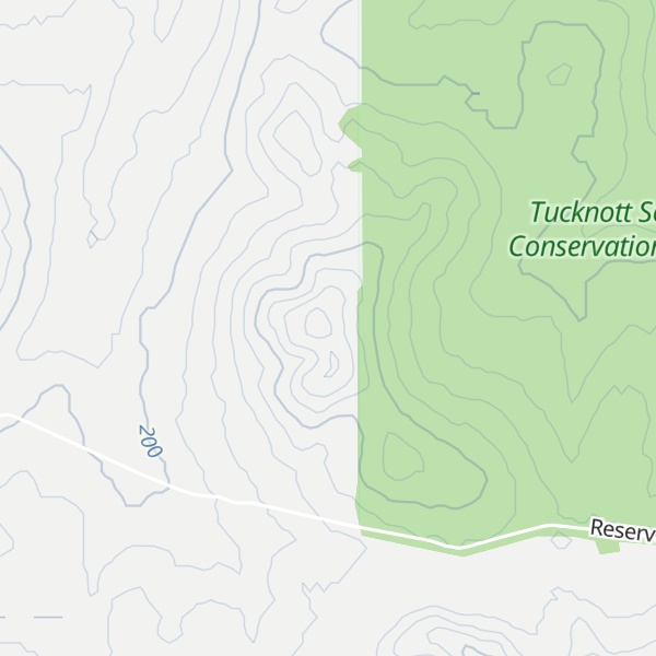 Map of Bald Hill