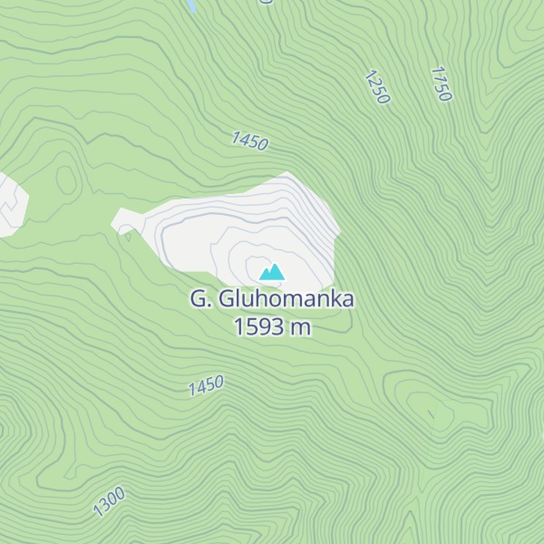 Map of G. Gluhomanka