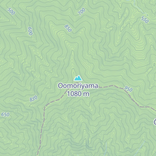 Map of Oomoriyama