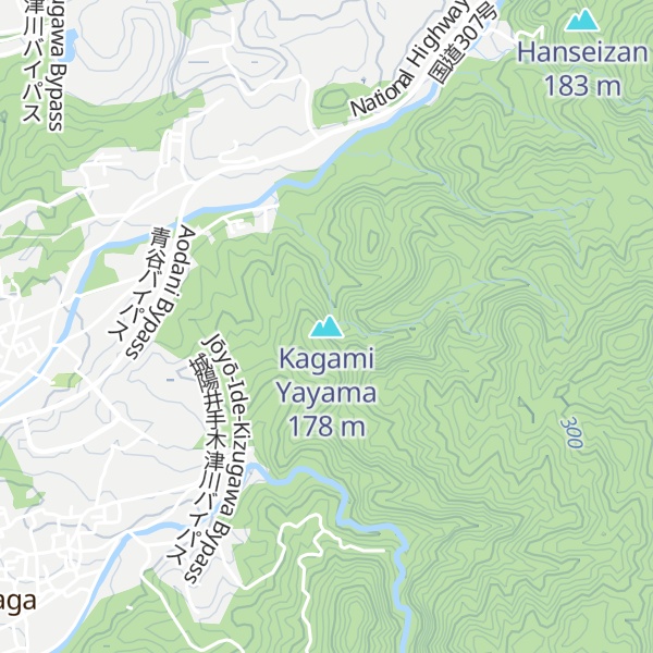 Map of Kagami Yayama