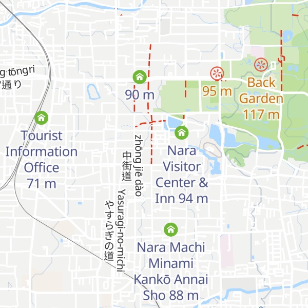 Map of Muryō Kyūkei Supēsu