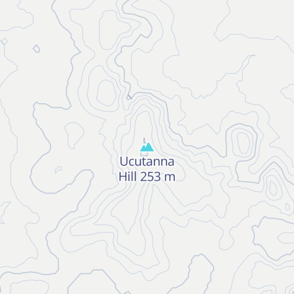 Map of Ucutanna Hill