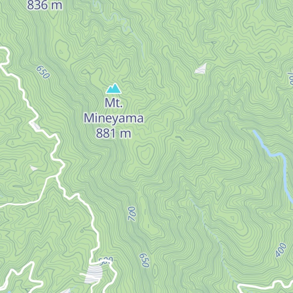 Map of Mine-yama