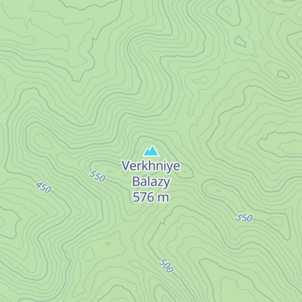 Map of Verkhniye Balazy