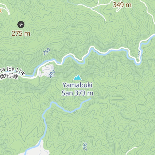 Map of Yamabuki San