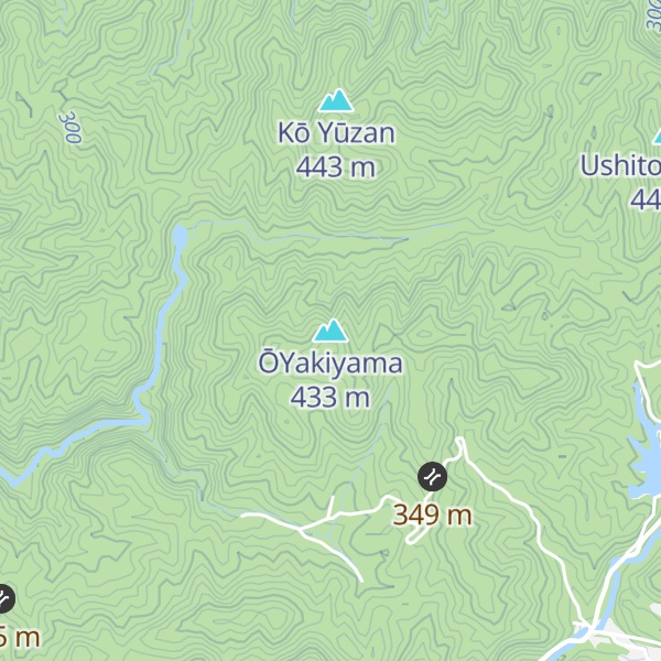 Map of ŌYakiyama