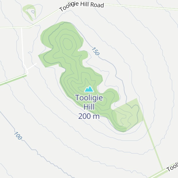 Map of Tooligie Hill