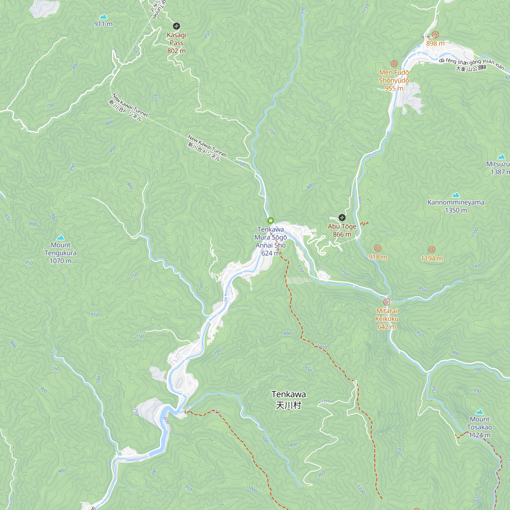 Saigai Ji Hinan Basho map