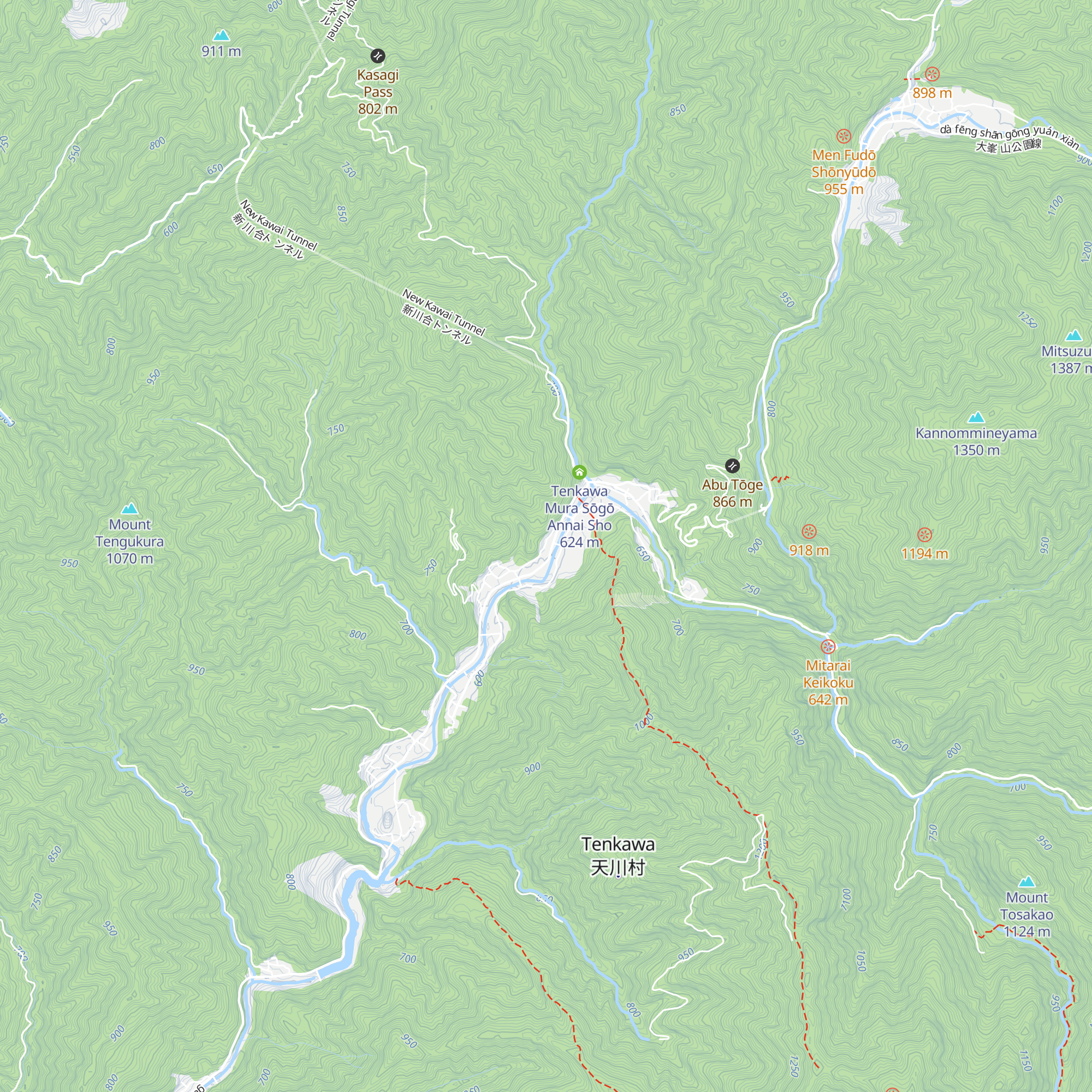 Saigai Ji Hinan Basho map