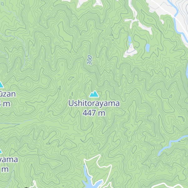 Map of Ushitorayama