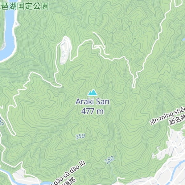 Map of Araki San