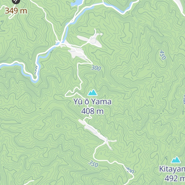 Map of Yū ō Yama