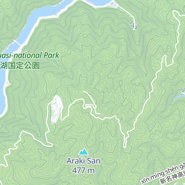 Map of ŌMinesan