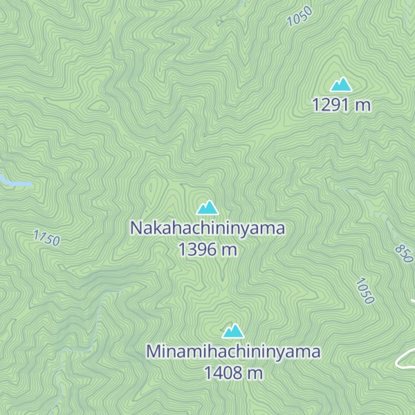 Map of Nakahachininyama