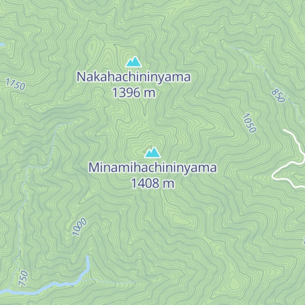 Map of Minamihachininyama