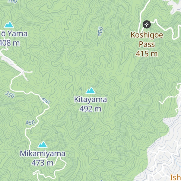 Map of Kitayama