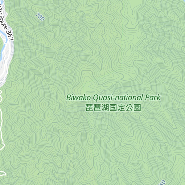 Map of Gongen-zan