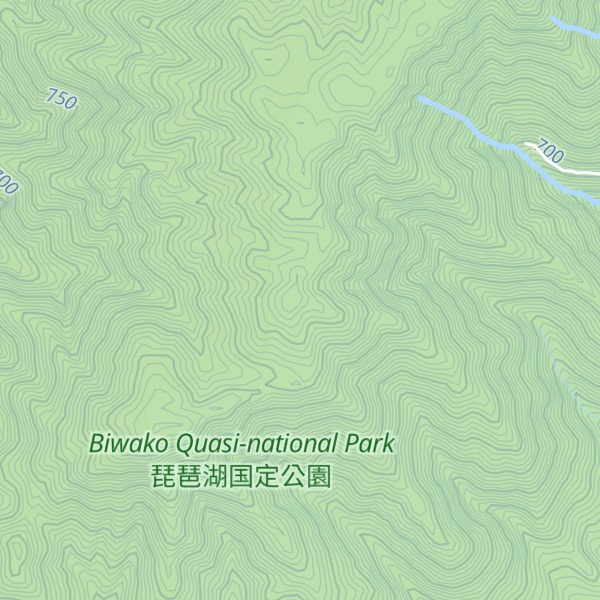 Map of Hokke Yama