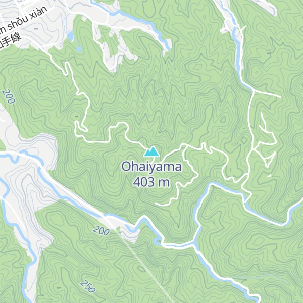 Map of Ohaiyama