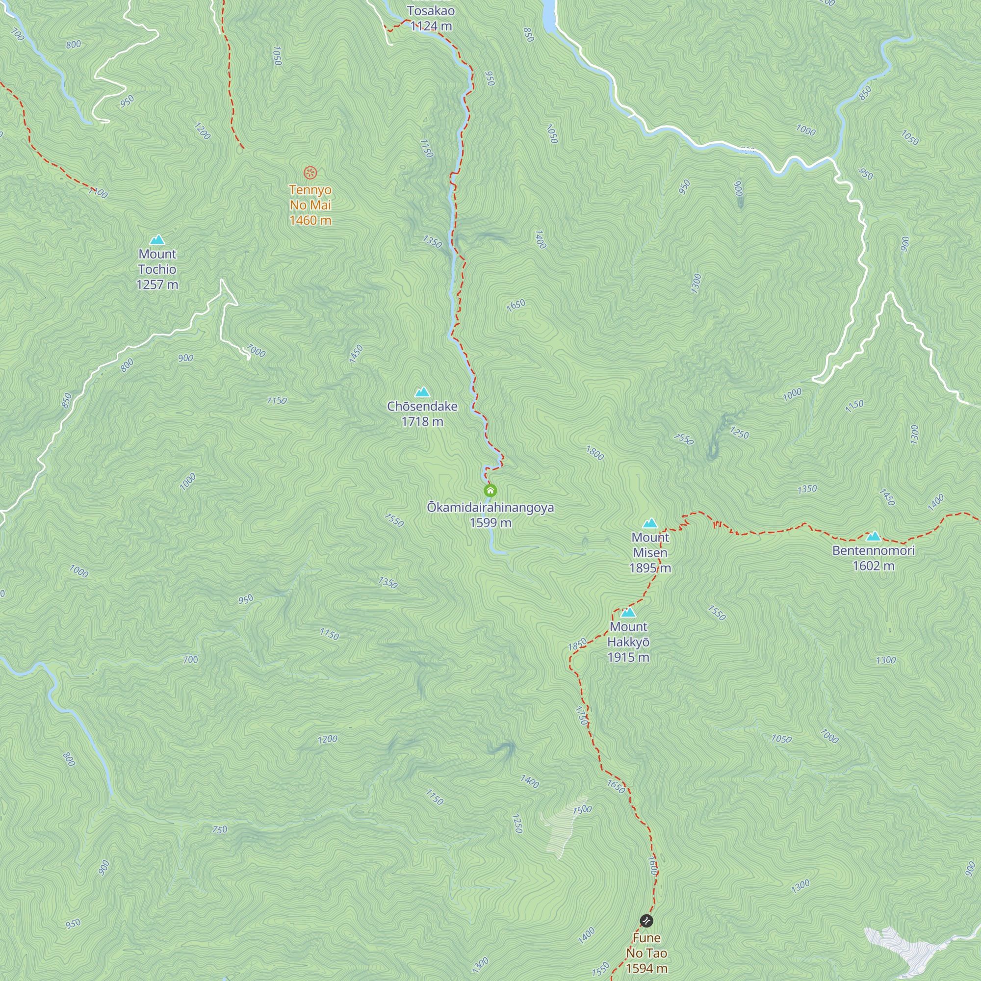 Ōkamidairahinangoya map