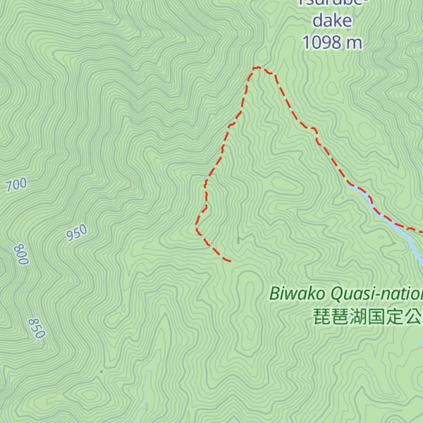 Map of Buna-gatake