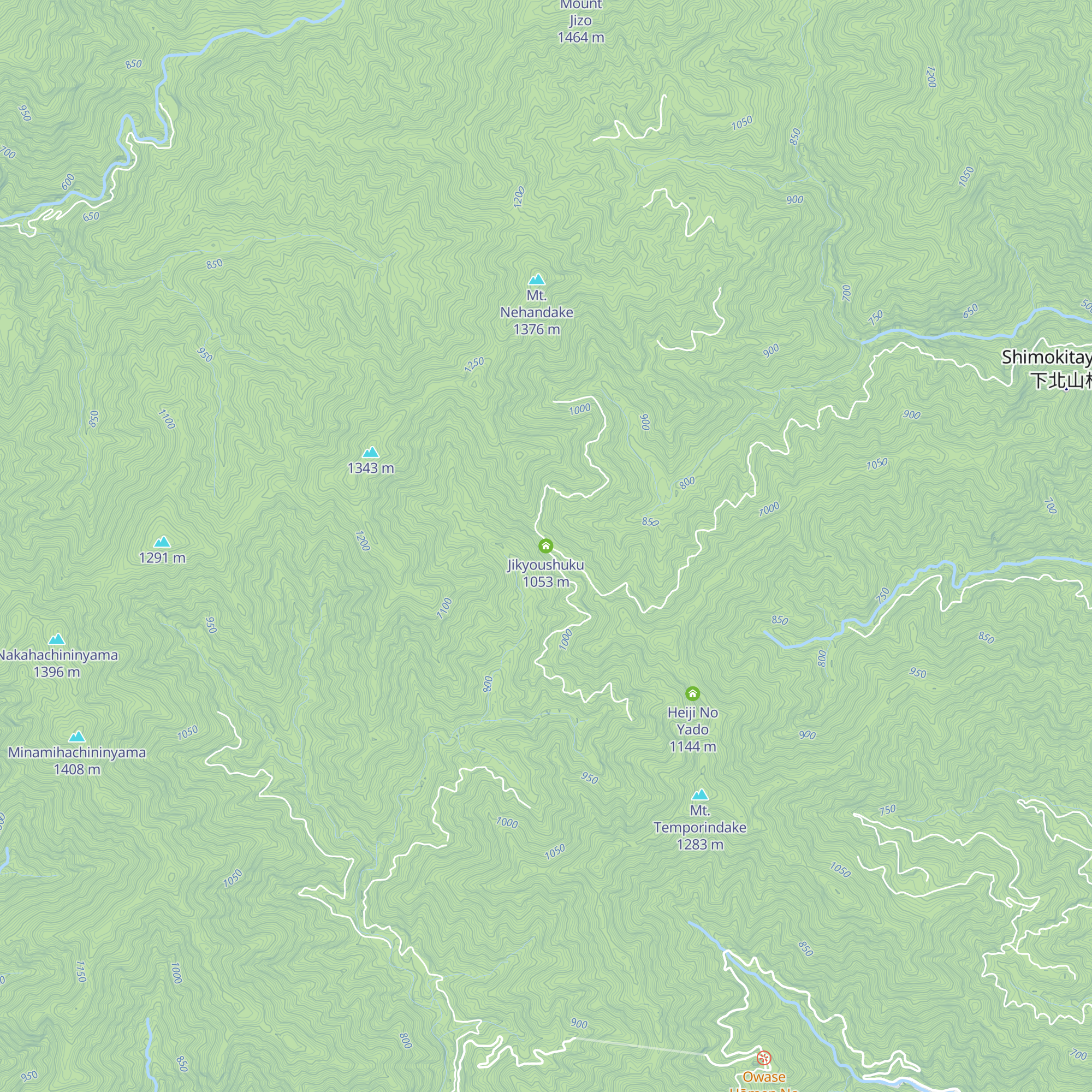 Jikyoushuku map
