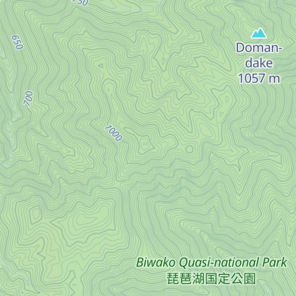 Map of Karasutani-yama