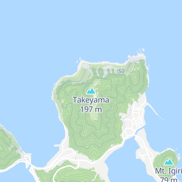 Map of Takeyama