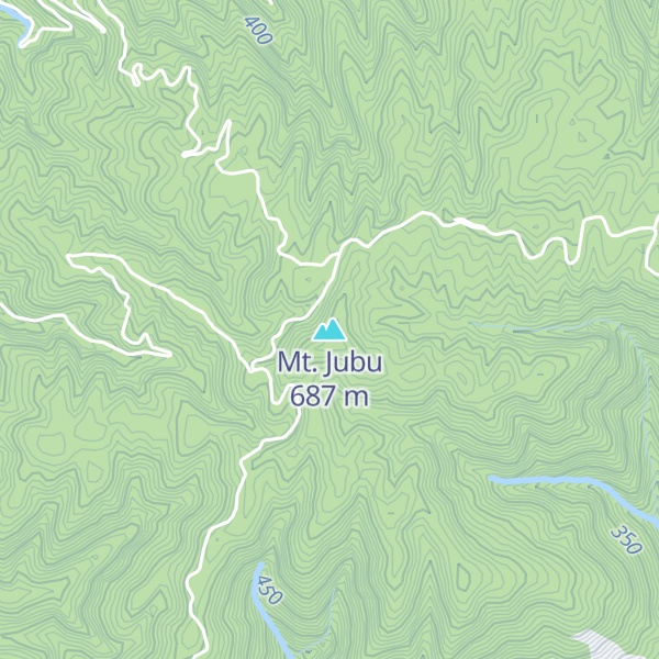 Map of Mt. Jubu
