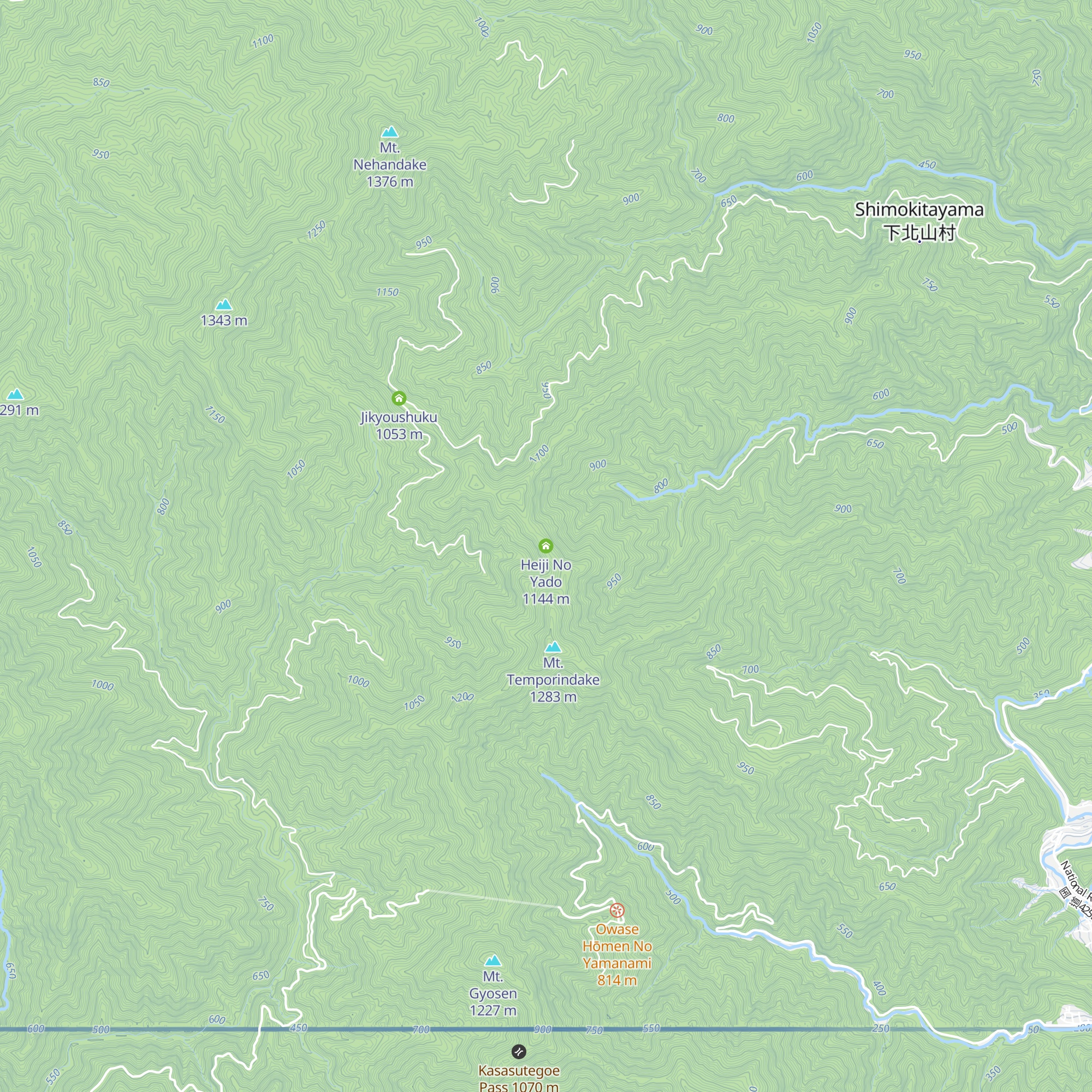 Heiji No Yado map