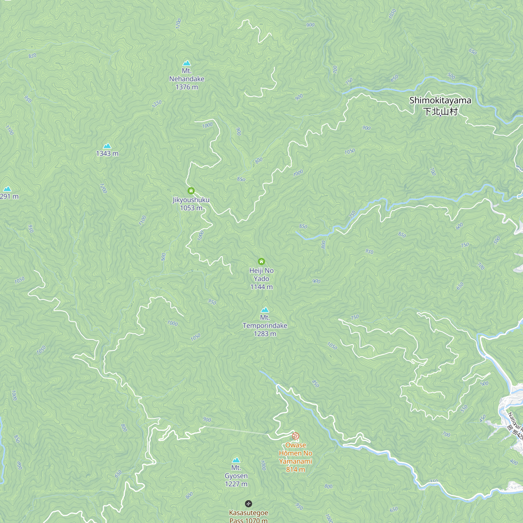 Heiji No Yado map
