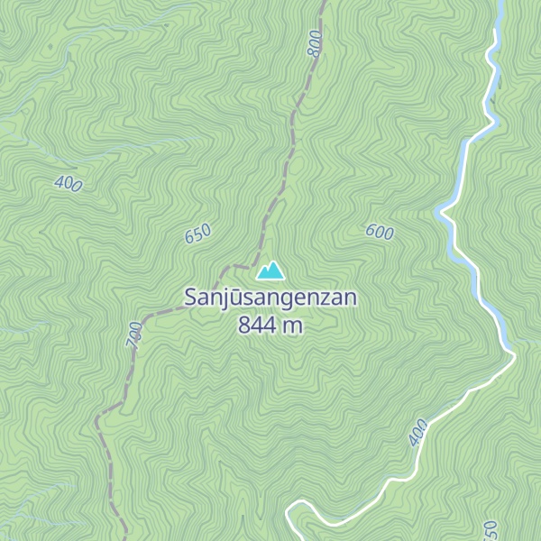 Map of Sanjūsangenzan