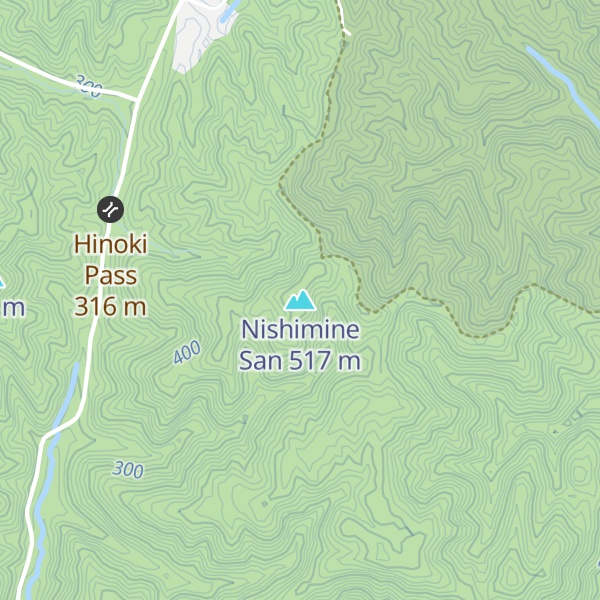 Map of Nishimine San