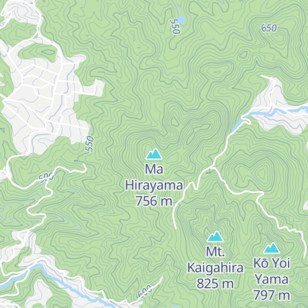 Map of Ma Hirayama