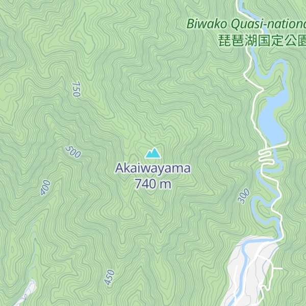 Map of Akaiwayama