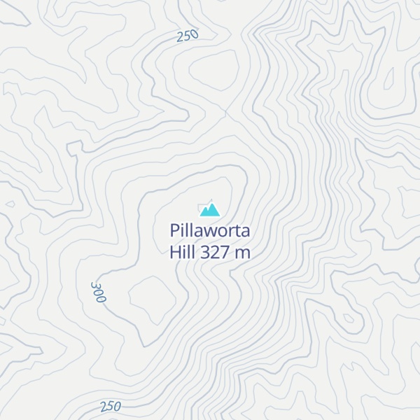 Map of Pillaworta Hill