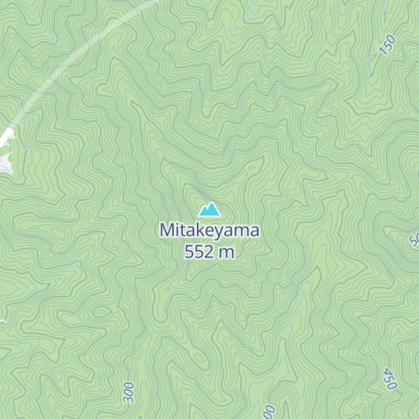 Map of Mitakeyama