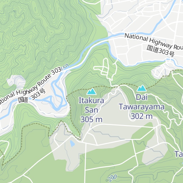 Map of Itakura San