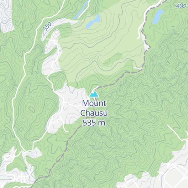 Map of Mount Chausu