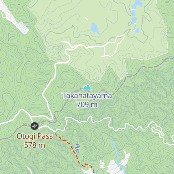 Map of Takahatayama