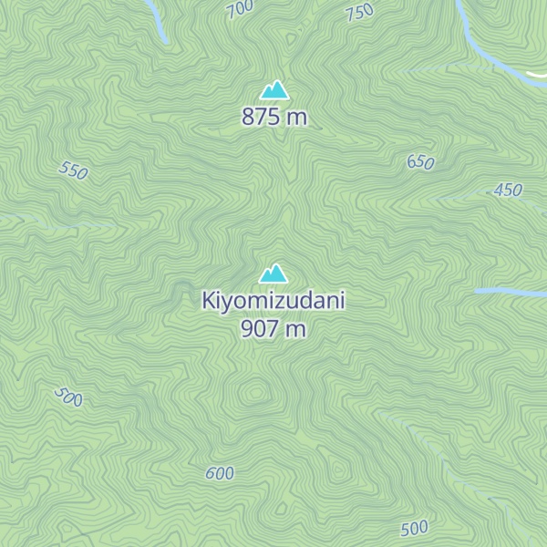 Map of Kiyomizudani