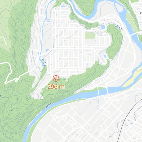 Map of Umegaoka Shimin Sentā