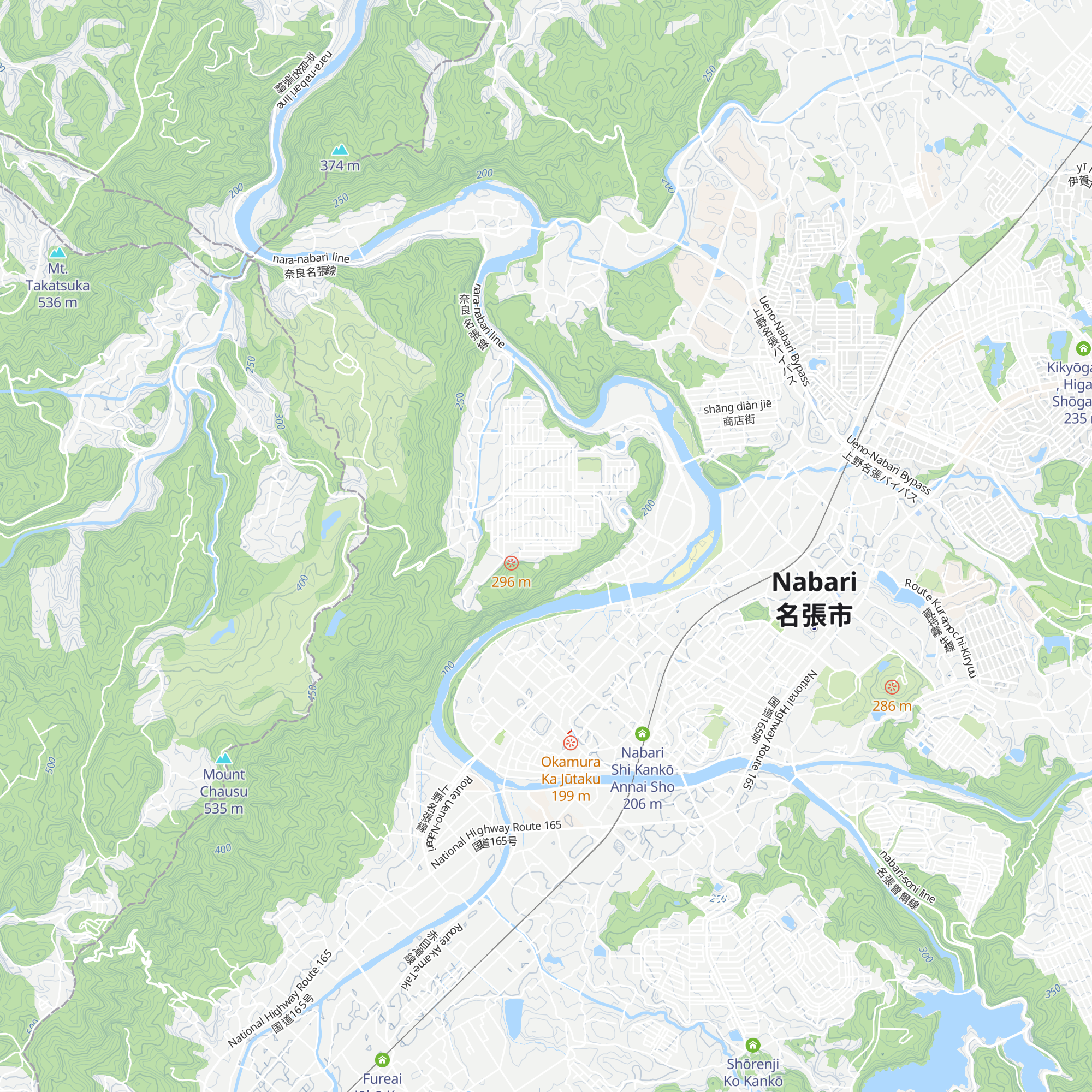 Umegaoka Shimin Sentā map