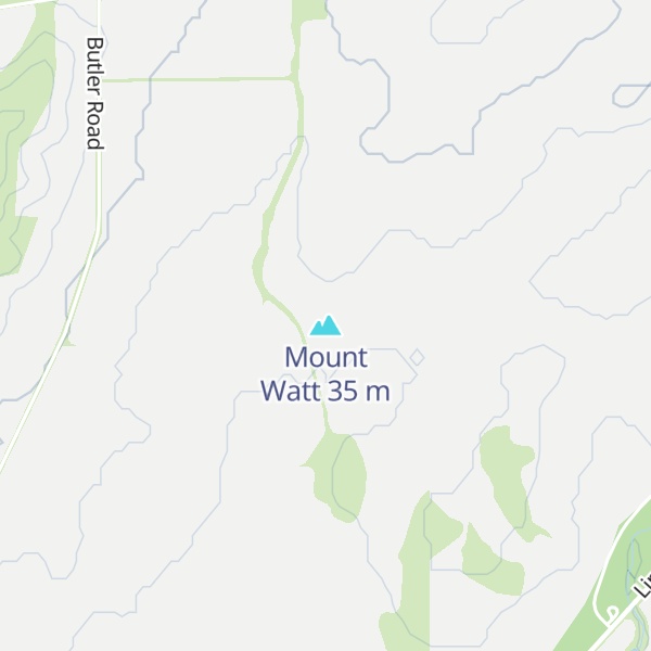 Map of Mount Watt