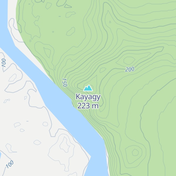 Map of Kayagy