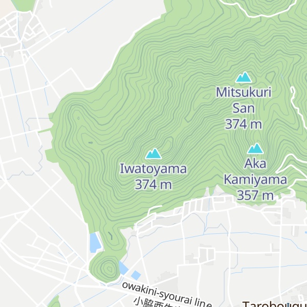 Map of Iwatoyama